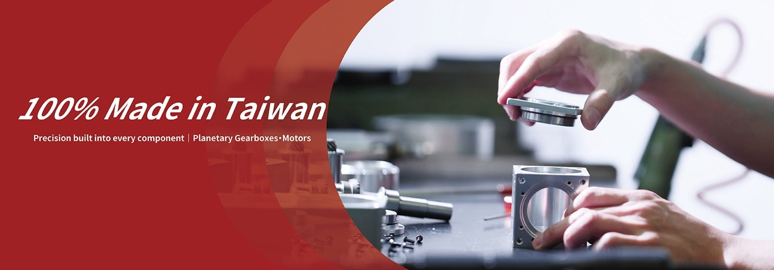 100 % hergestellt in Taiwan